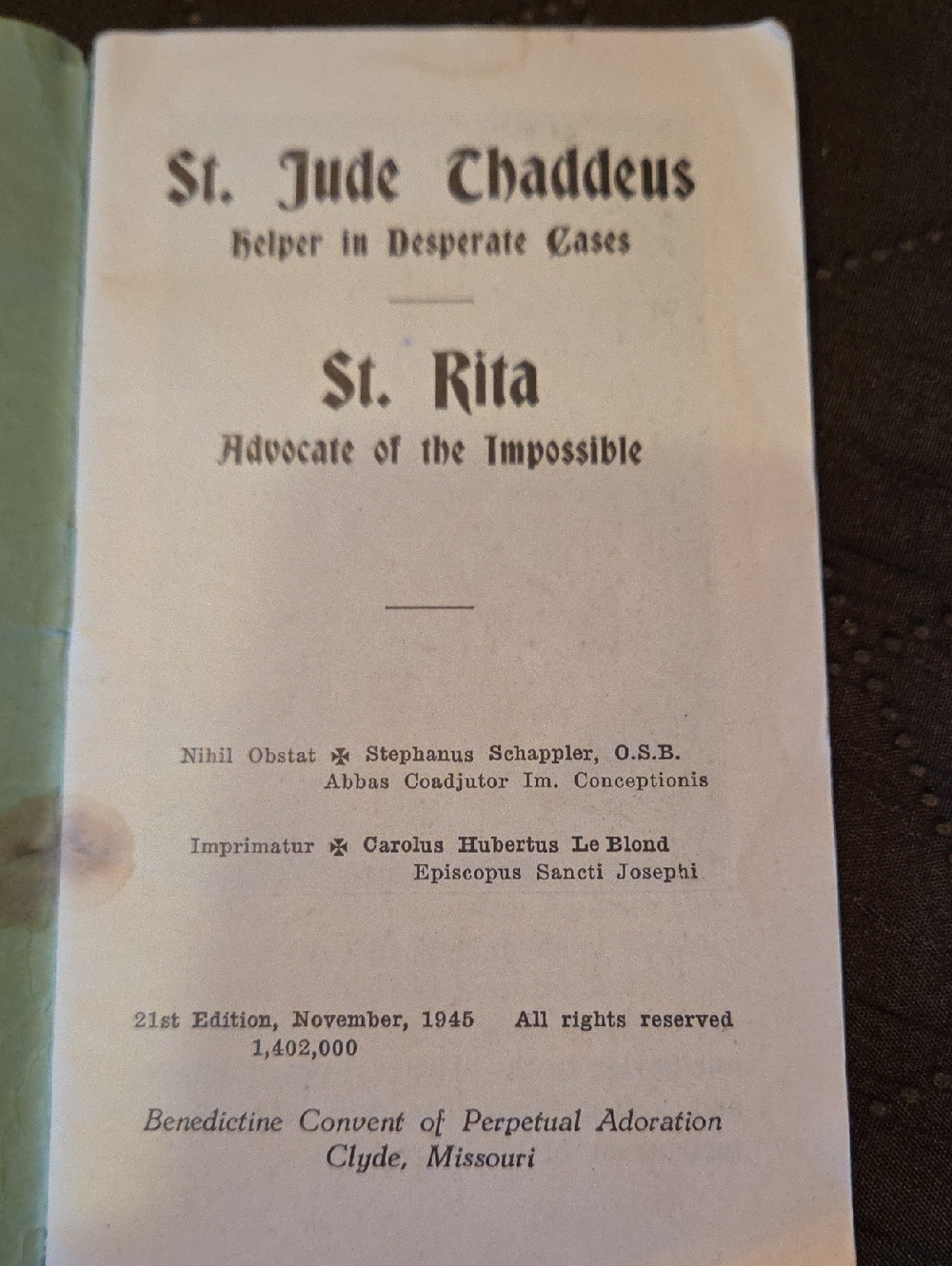 1839 Bible And Religious Card & Booklet - Picture 11 of 13